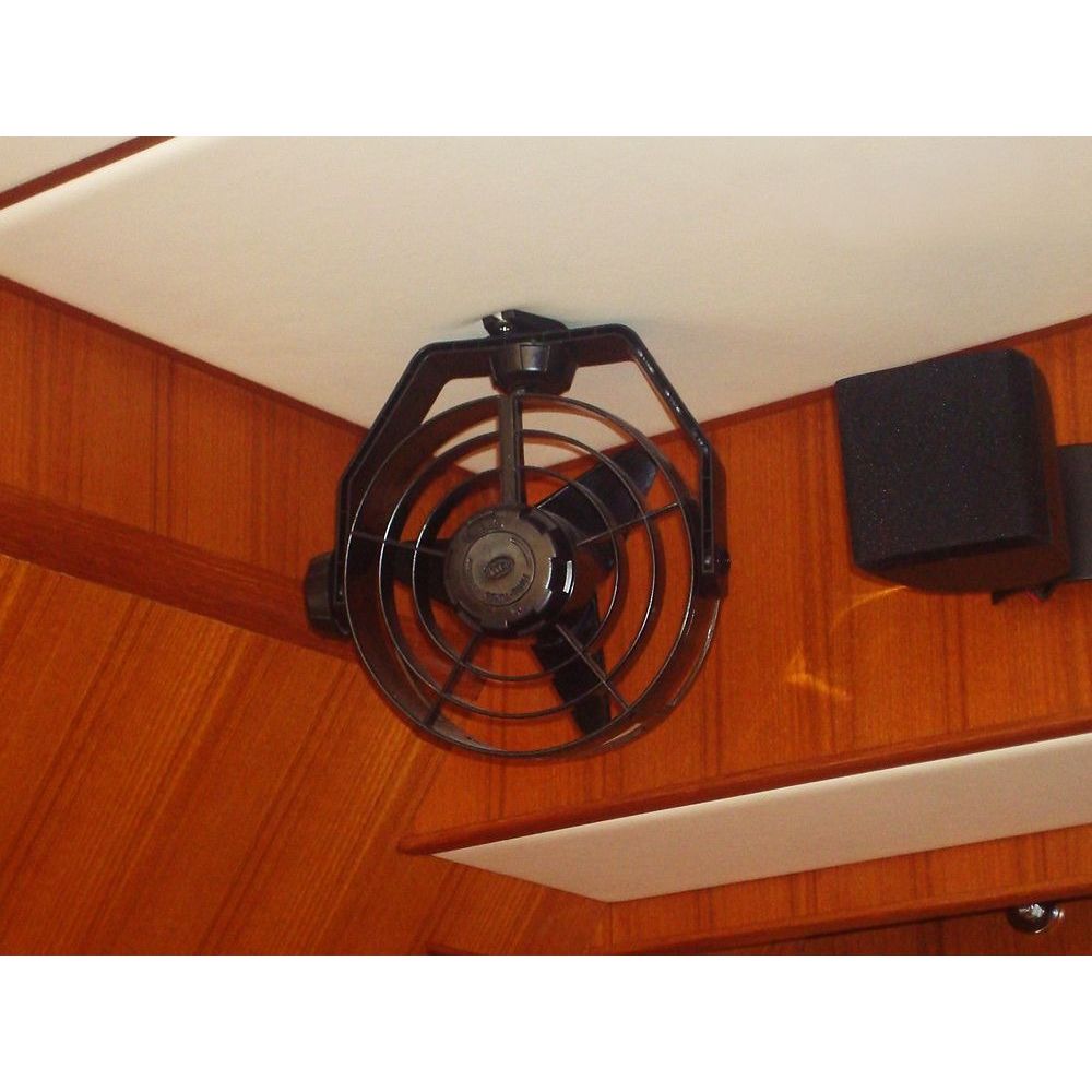 Hella Marine 2-Speed Turbo Fan, 150mm, 70/95 L/s Airflow, 6.5W