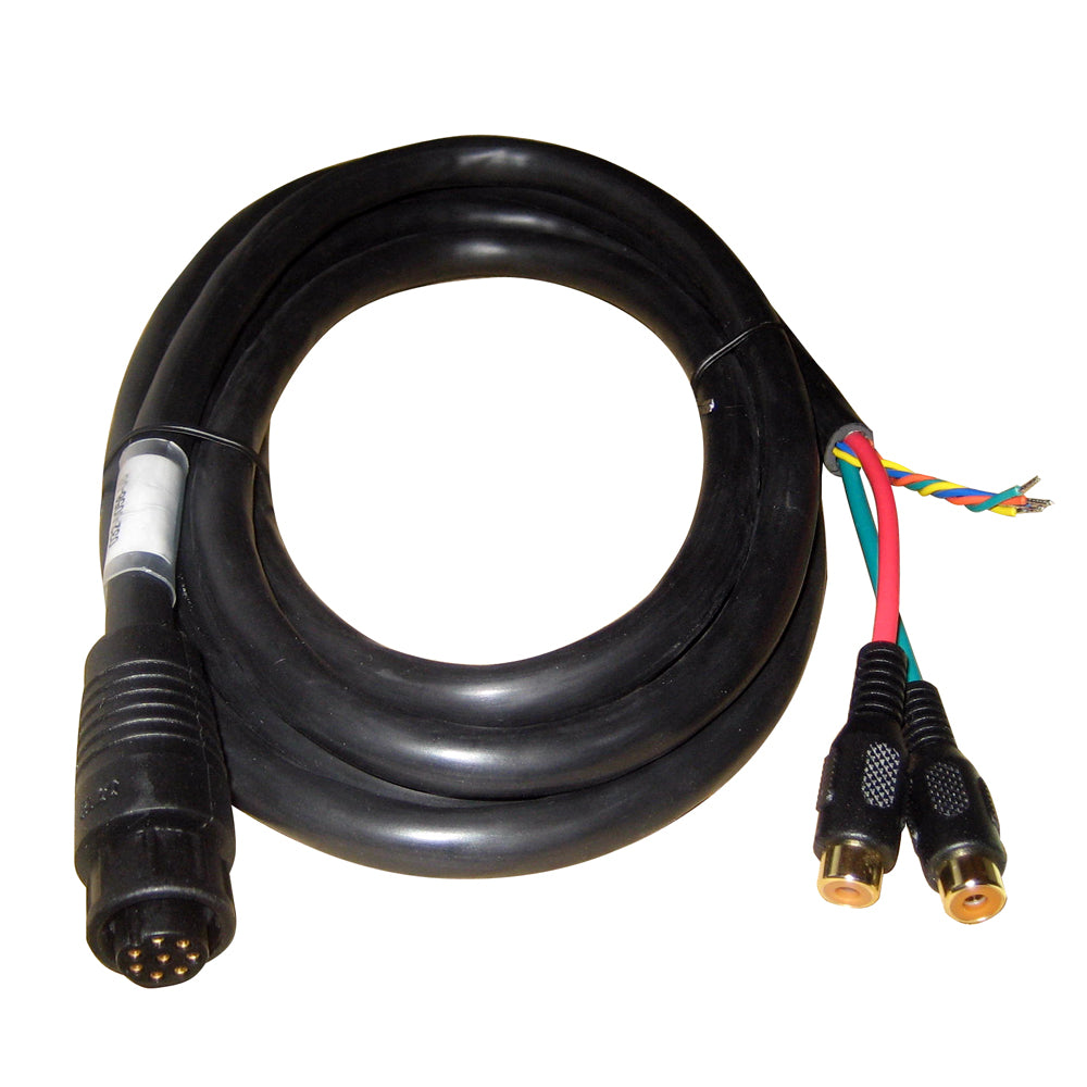 Simrad NSE/NSS Video/Data Cable, 2 m, NMEA Wires, 2x RCA Video-In