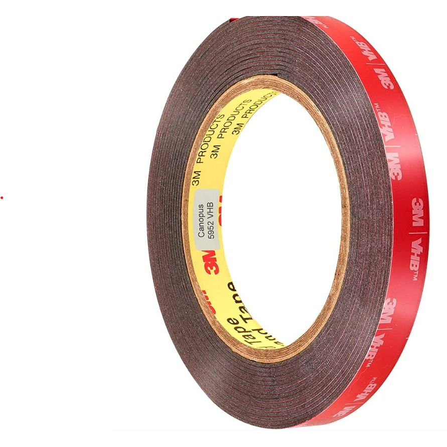 3m vhb heavy duty tape #5952, 0.25 width x 5 yards