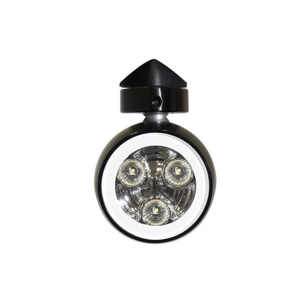 Lumitec Octane LED Wakeboard Tower/Spreader Light, 1000 lm, White Light 5000K, 10-30V, IP67, For 2-3 in Dia Tubes, 16W