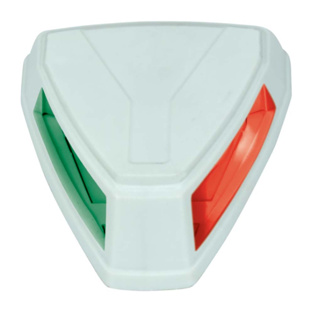 Perko LED Bi-Color Navigation Light, Red/Green Light, 12V, USCG 2nm