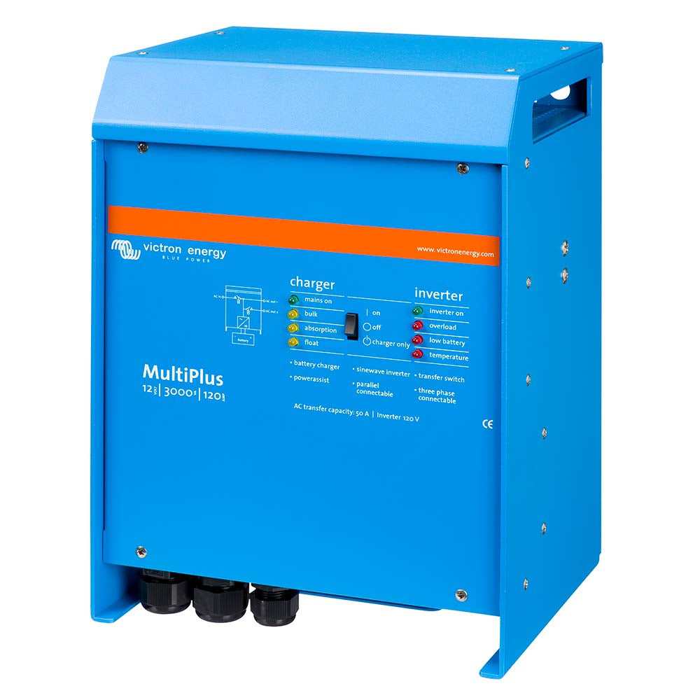 Victron Energy MultiPlus Inverter/Charger, 3000VA, 120V AC, VE.Bus, 50A Transfer Switch