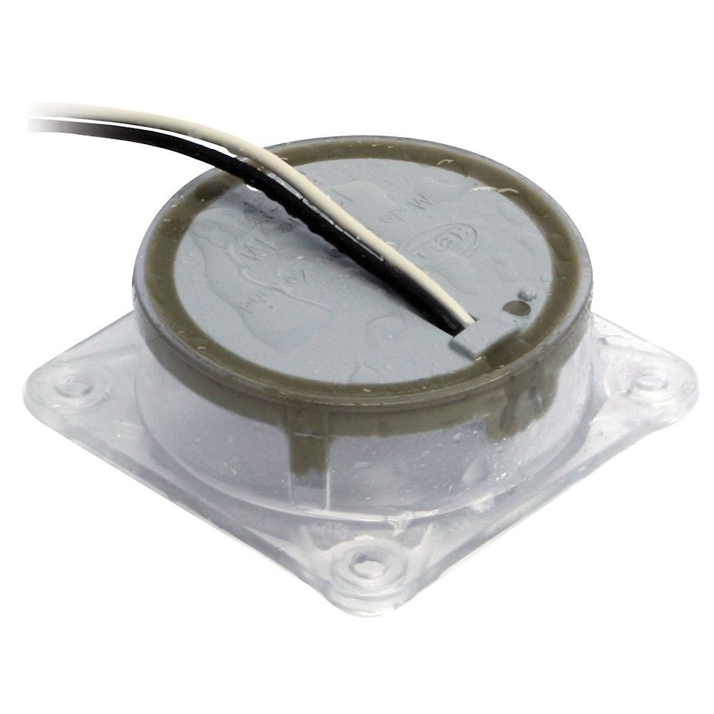 Hella Marine Slim Line Square LED Courtesy Lamp, Red Light, IP67, 60mm Square, 16mm Depth