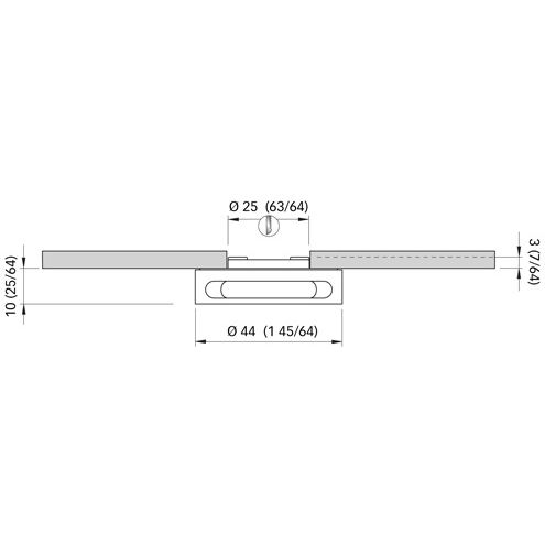 Quick Marine - GRACE 1L LED Courtesy Light - 10-30V, IP65, 0.06A, 1.5W