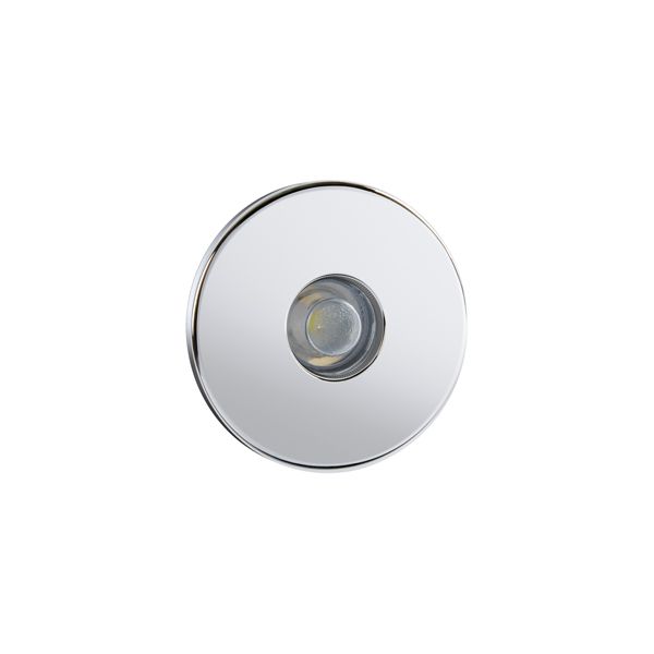 Quick Marine - INES LED Courtesy Light - 10-30V, Stainless Steel, 0.48W, IP65, 0.02A