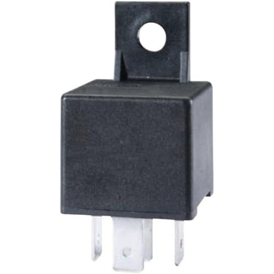 Hella Marine Mini ISO Relay, 12V, SPDT/Form C, 40A NO/20A NC, IP54, Resistor Coil Suppression, Mounting Bracket