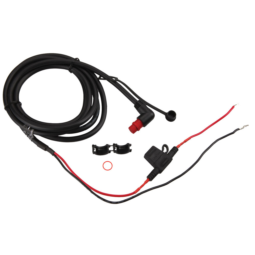 Garmin Right-Angle Threaded Power Cable, for GPSMAP MFDs
