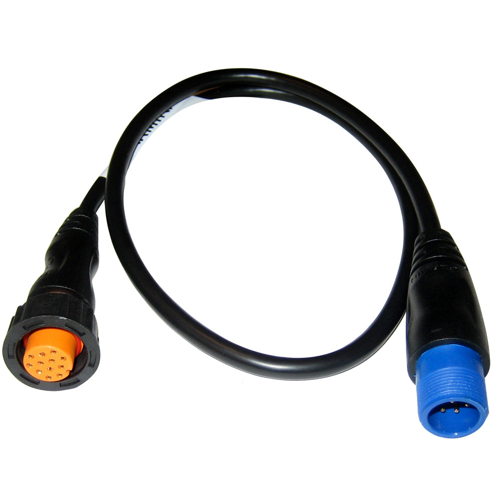 Garmin 8-Pin Transducer to 12-Pin Sounder Adapter Cable, With XID