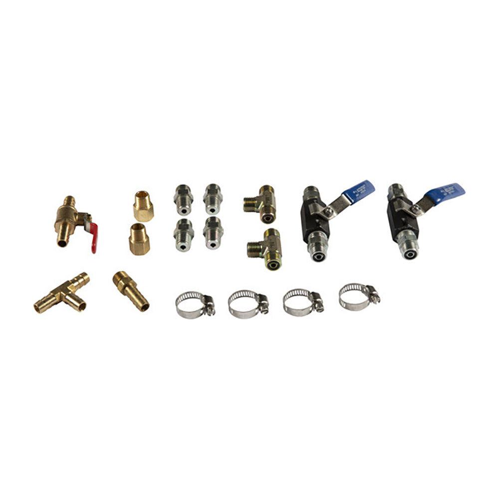 Garmin Verado Adapter Kit, For Mercury Verado, 1/4 in NPT to ORFS