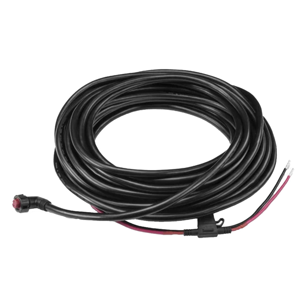 Garmin Right-Angle Power Cable, For GMR Fantom 5x/12x Radars, 48 ft (15 m), 12 AWG
