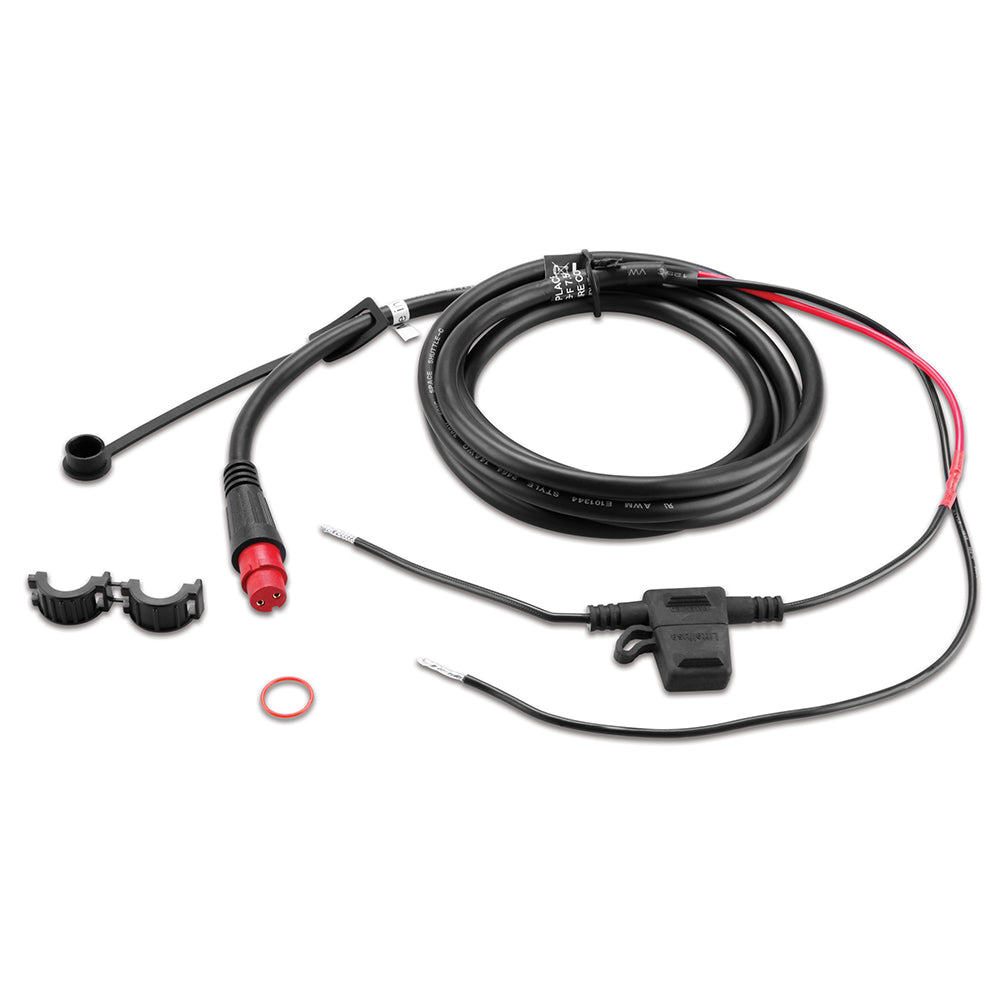 Garmin GLS 10 Threaded Power Cable, 6 ft (1.8 m), Locking O-Ring