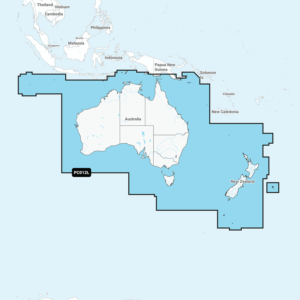 Garmin Navionics+ Marine Chart Card, Australia & New Zealand, microSD/SD