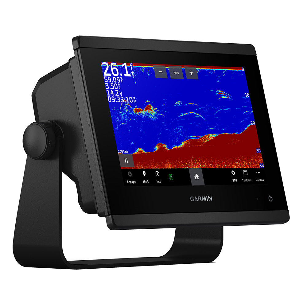 Garmin GPSMAP 743xsv 7" Chartplotter/Fishfinder Combo, Touchscreen, SideVü Sonar, ClearVü Sonar, Navionics+ Built-In