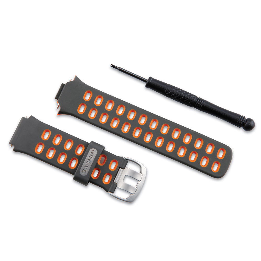 Garmin Forerunner 310XT Replacement Band, Orange/Grey, Removal Tool