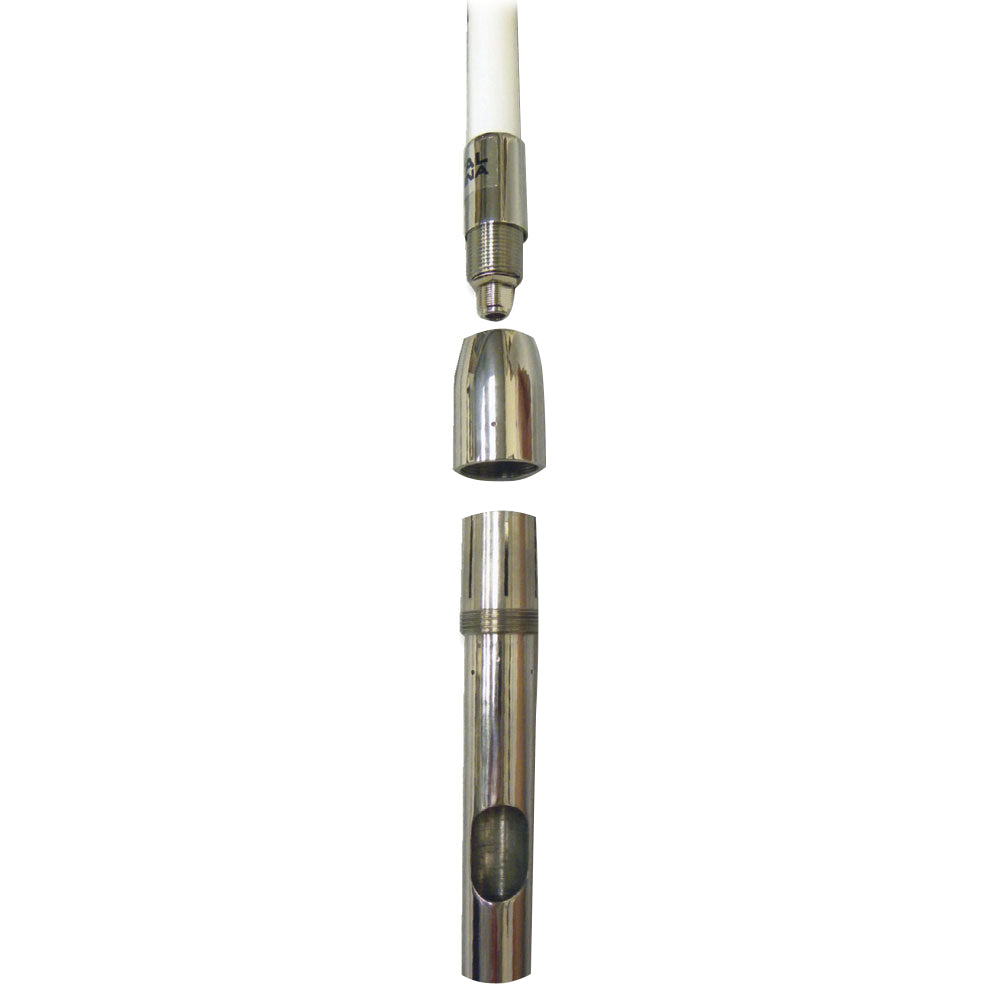 Digital Antenna - 1129-VW-S 8' VHF Antenna, 6dB Gain, White
