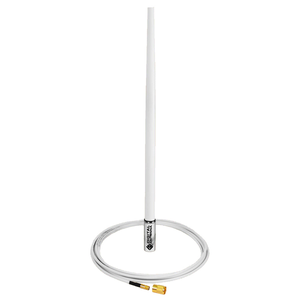Digital Antenna - 4' VHF/AIS White Antenna with 15' Cable
