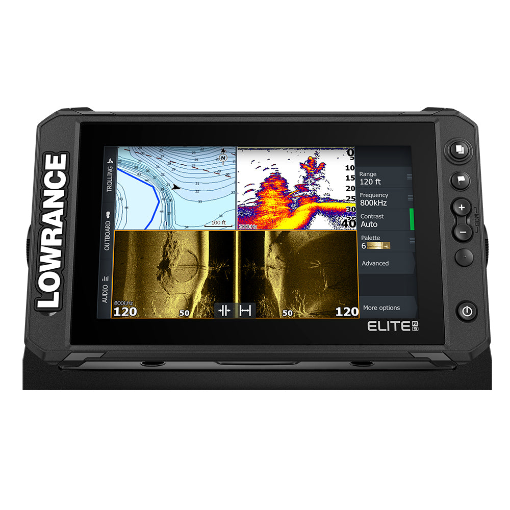 Lowrance - Elite FS 9 Chartplotter/Fishfinder, No Transducer