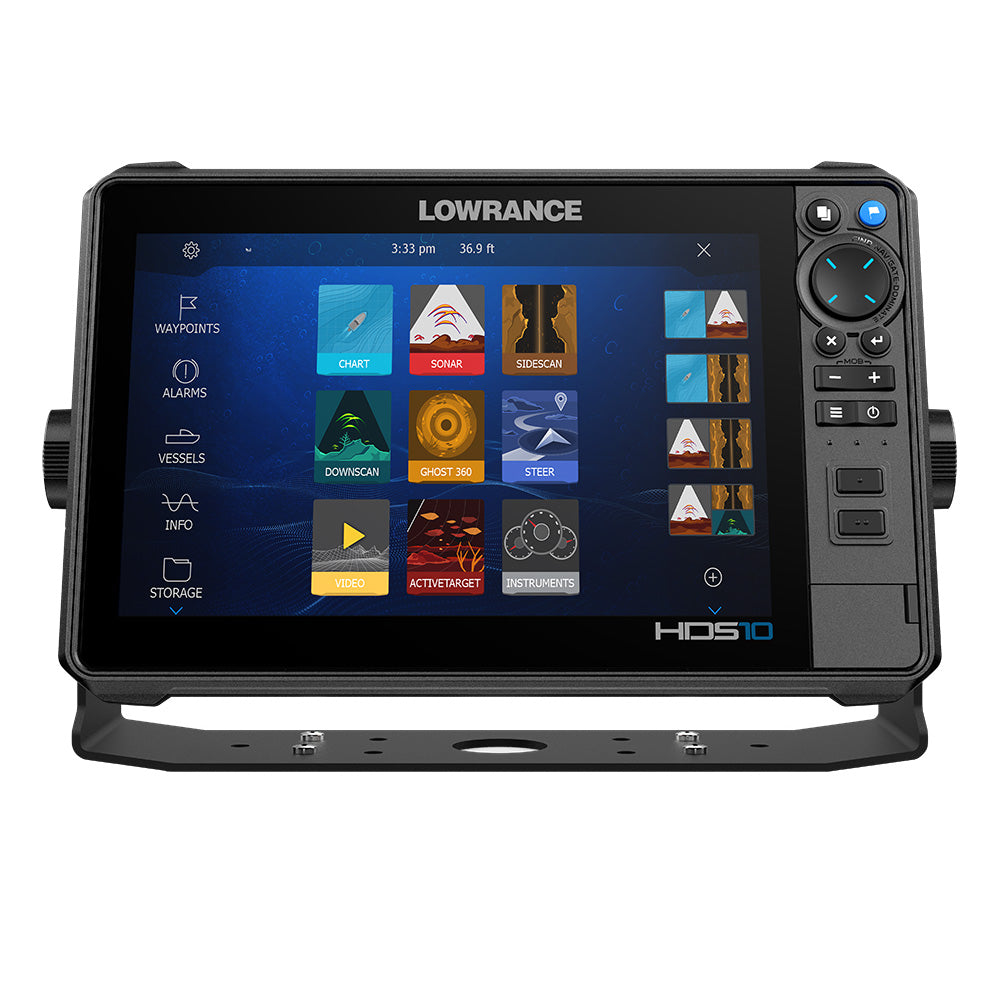 Lowrance - HDS PRO 10 - with Preloaded C-MAP DISCOVER OnBoard, No Transducer