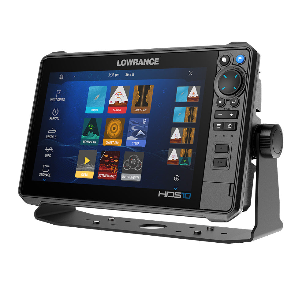 Lowrance - HDS PRO 10 - with Preloaded C-MAP DISCOVER OnBoard, No Transducer