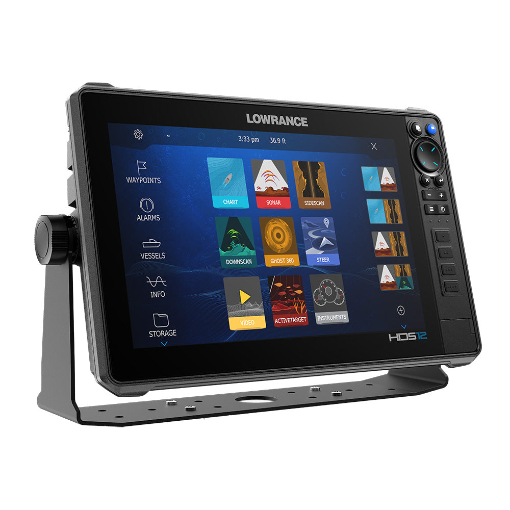 Lowrance - HDS PRO 12 - with Preloaded C-MAP DISCOVER OnBoard, No Transducer