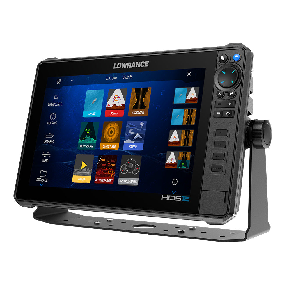 Lowrance - HDS PRO 12 - with Preloaded C-MAP DISCOVER OnBoard, No Transducer