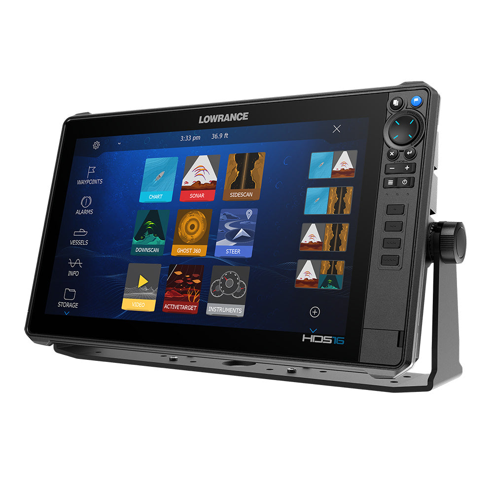Lowrance - HDS PRO 16 - with Preloaded C-MAP DISCOVER OnBoard & Active Imaging HD Transducer