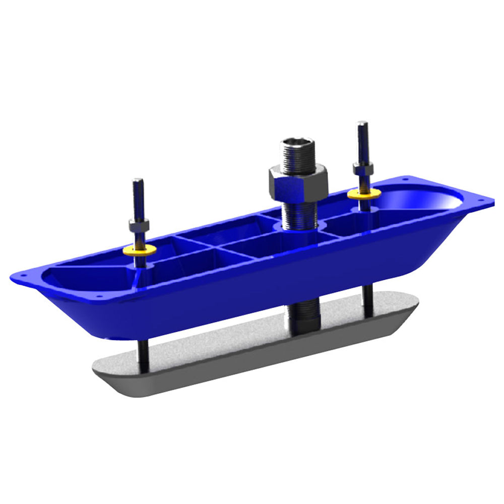 Lowrance - StructureScan HD Sonar Stainless Steel Thru-Hull Transducer (Single)