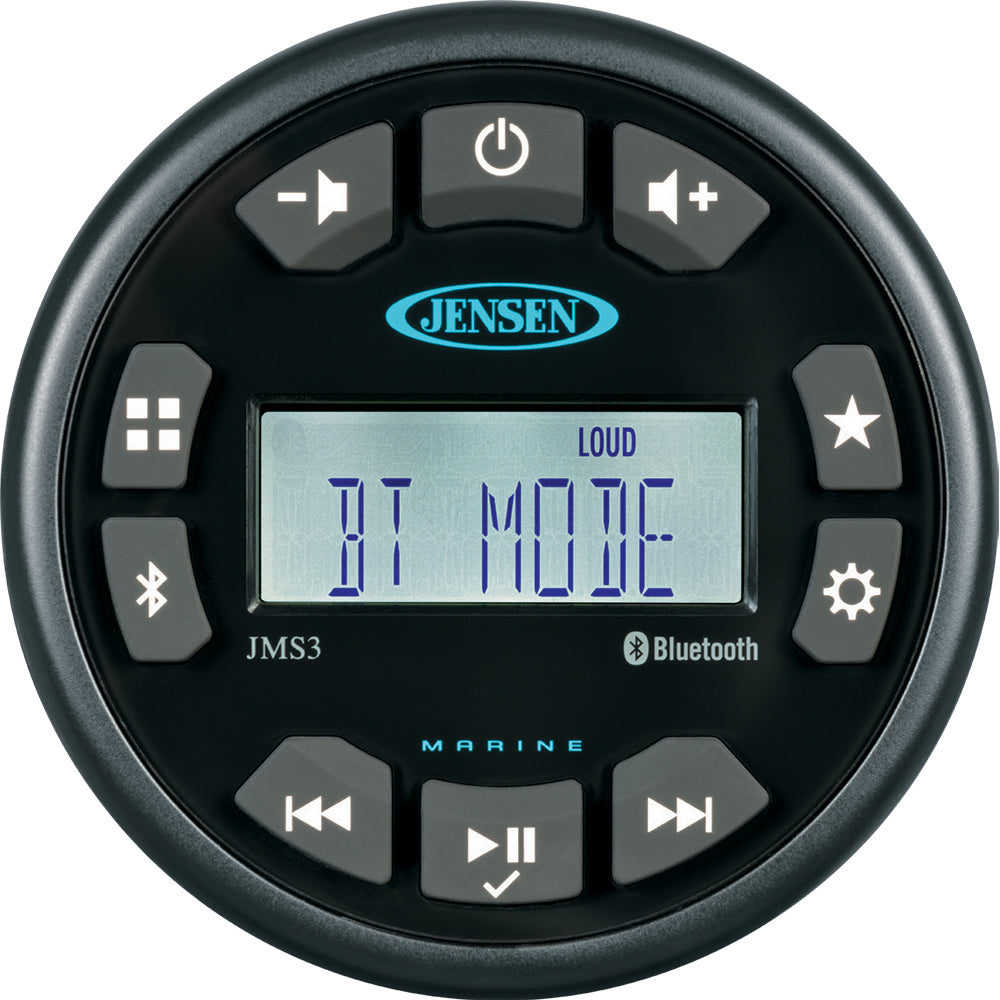 JENSEN - JMS3RTL Stereo w/AM/FM/BT, Single Zone