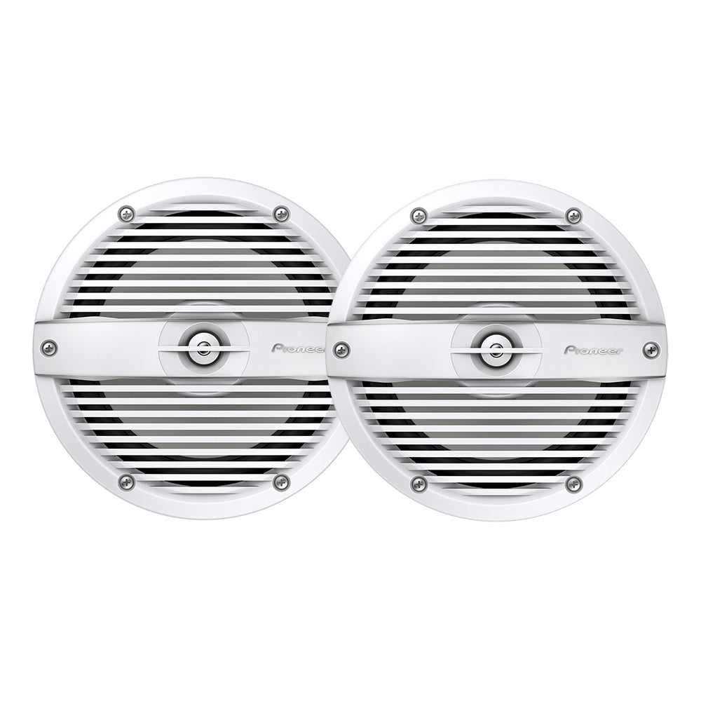 Pioneer - 7.7" ME-Series Speakers - Classic White Grille Covers, 250W