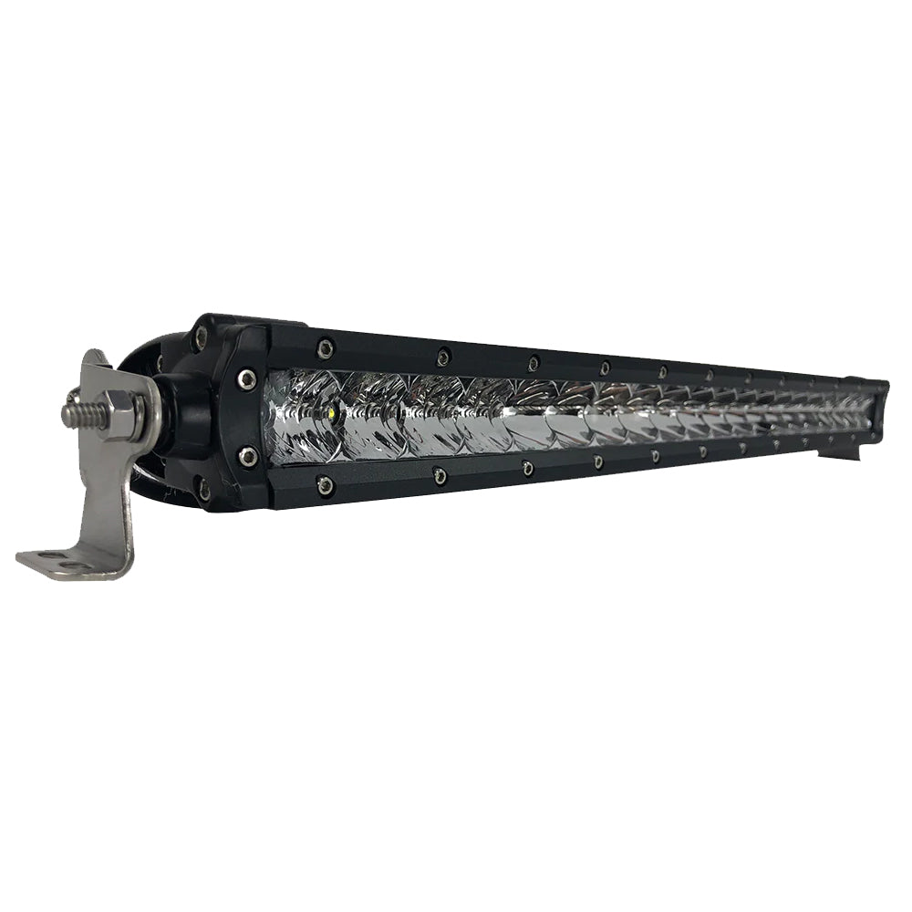 Black Oak - Pro Series Single Row Combo Light Bar - 20", 100W, IP69, Black