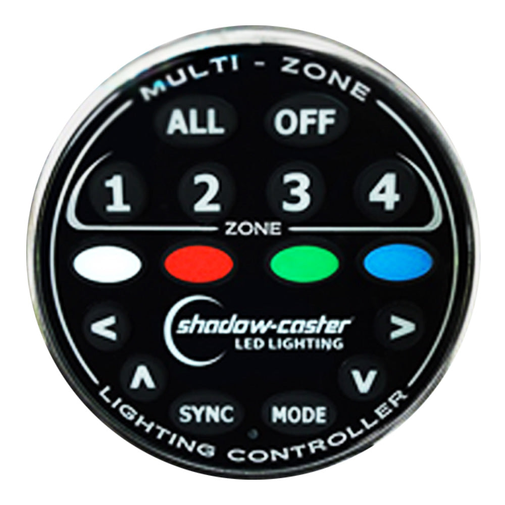 Shadow-Caster - Round Zone Controller - 4 Channel Remote, f/MZ-LC or SCM-LC