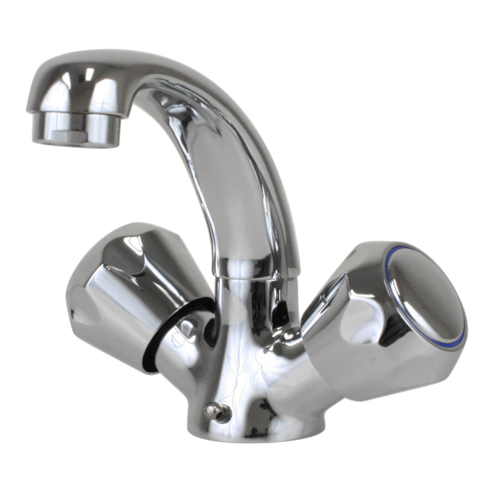 Scandvik - Heavy-Duty Basin Mixer - Chrome Plated