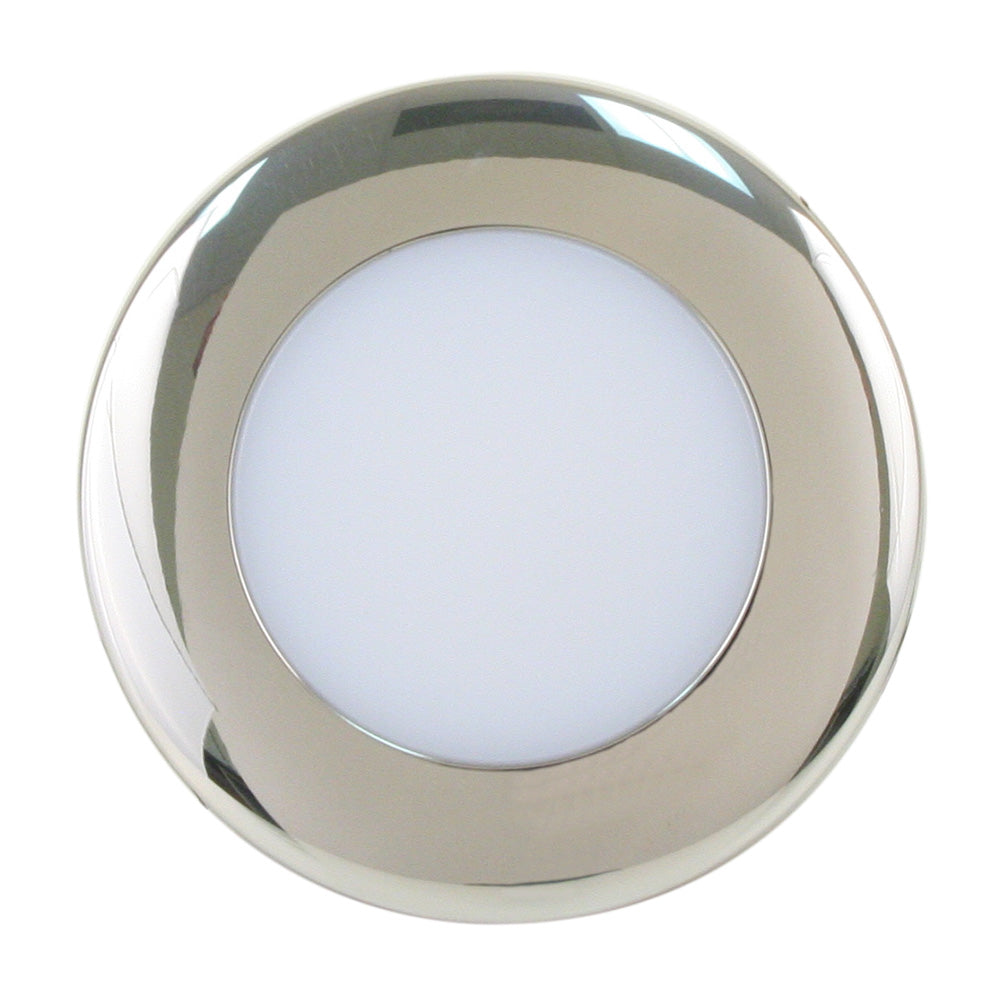 Scandvik - A2.5 4 Color Downlight - With SS Trim, 8-30V