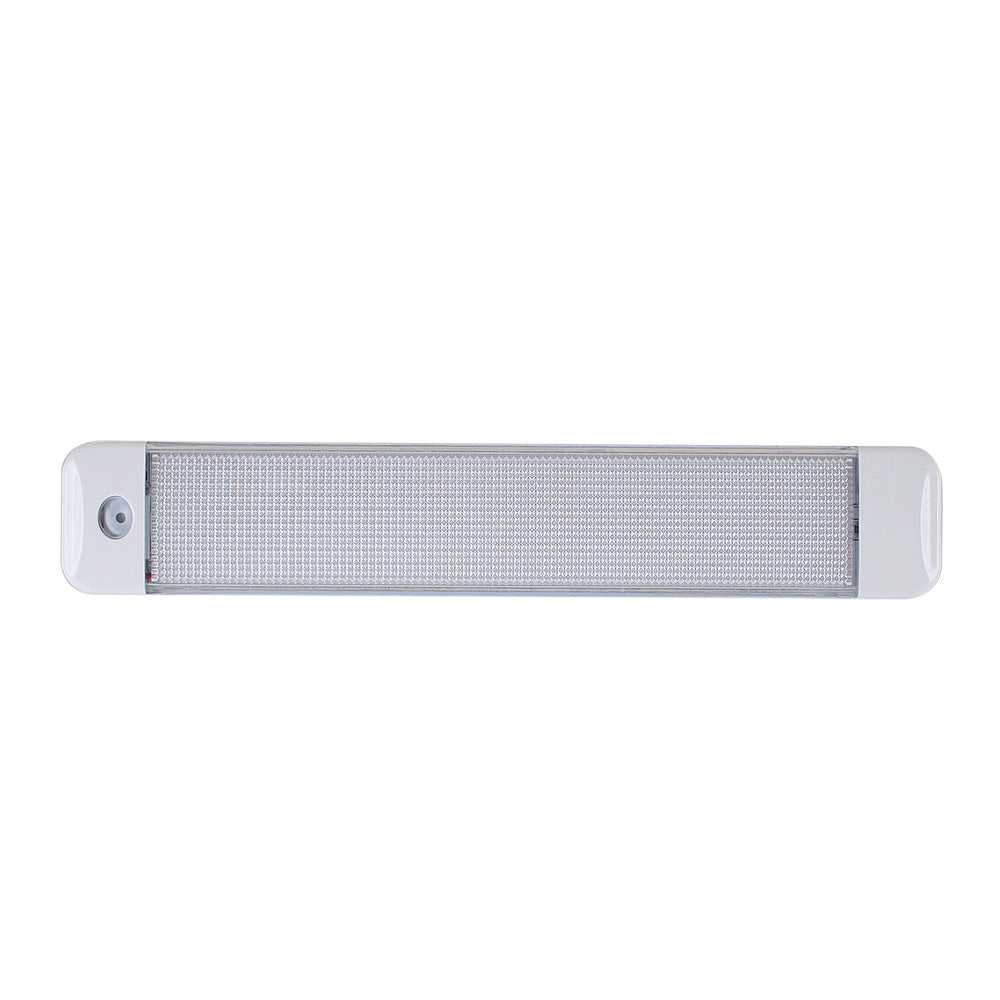 Scandvik - 10" Cabin Light - With Switch, White & Blue, 10-30V