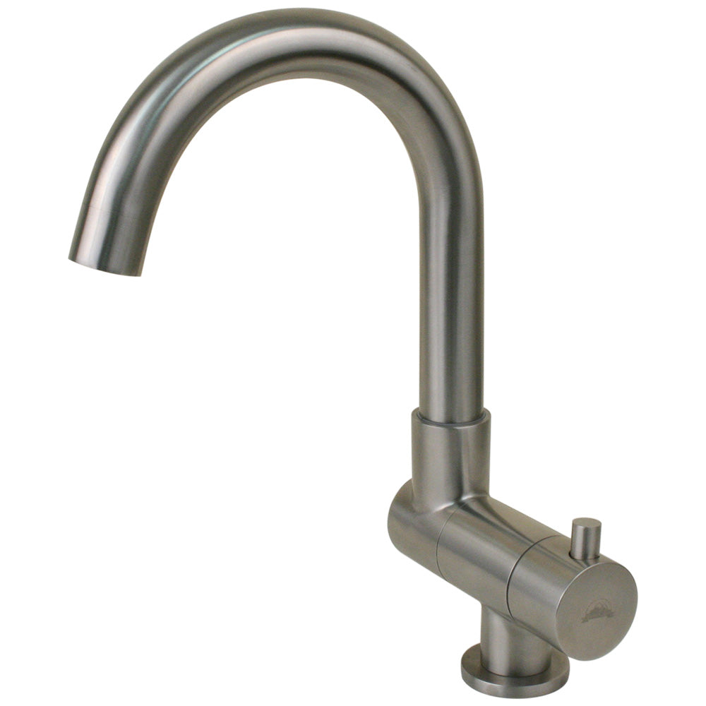 Scandvik - Nordic Folding Stainless Steel J-Spout Tap