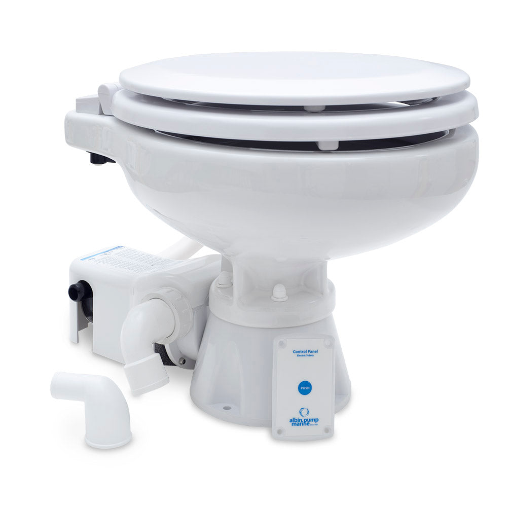 Albin - Marine Toilet Standard Electric - EVO Compact Low