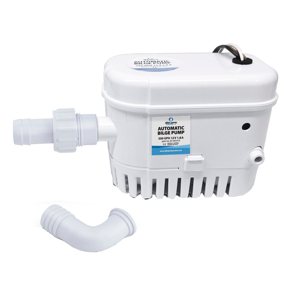 Albin - Automatic Bilge Pump - 500 GPH, 12V