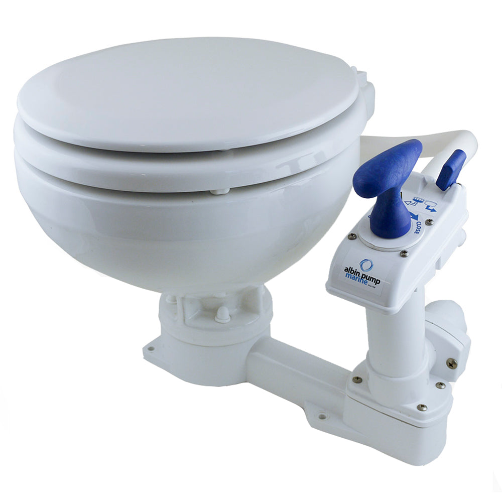 Albin - Marine Toilet Manual Compact Low