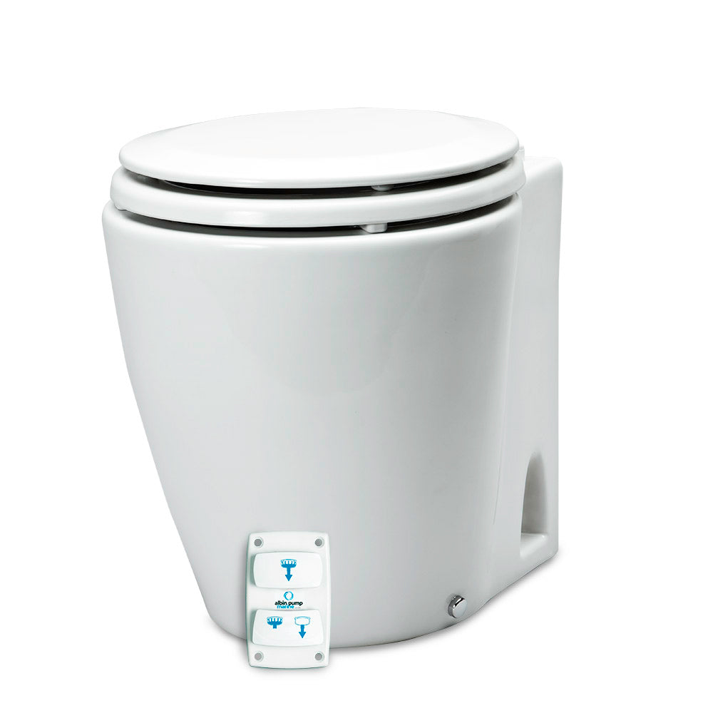 Albin - Marine Design Marine Toilet - Electric Silent, 24V