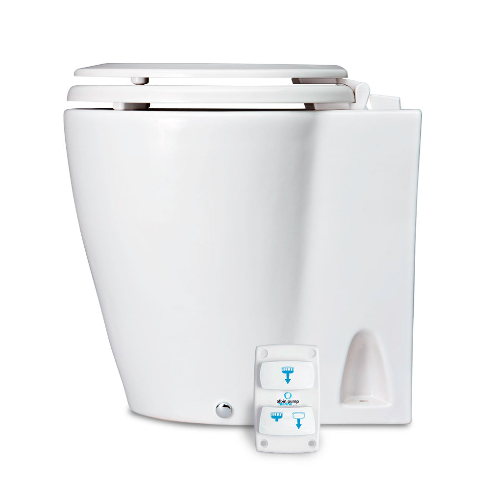 Albin - Marine Design Marine Toilet - Electric Silent, 24V
