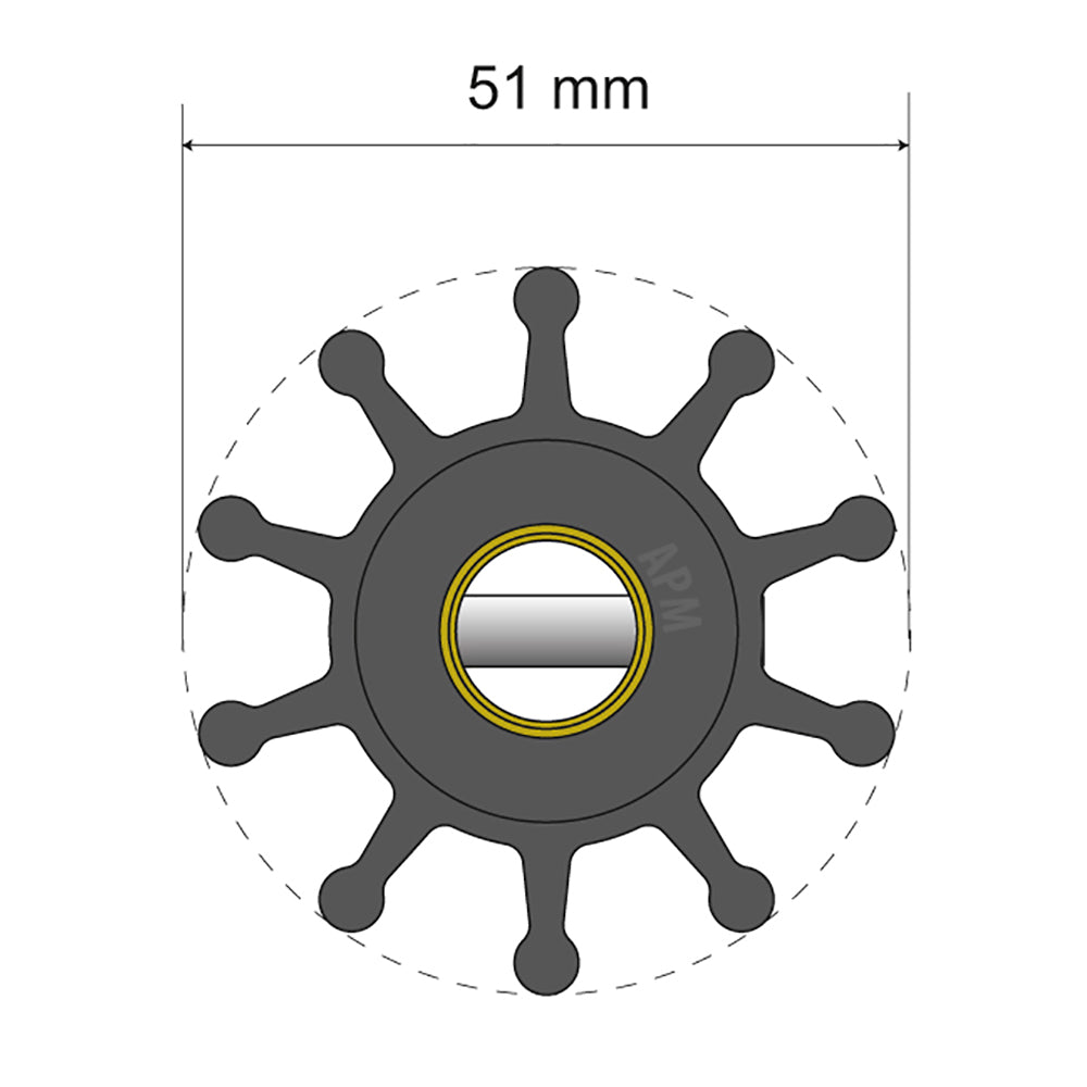 Albin - Premium Impeller - 10 Blade