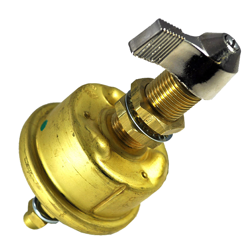 Cole Hersee - Single Pole Brass Marine Battery Switch - 175 Amp