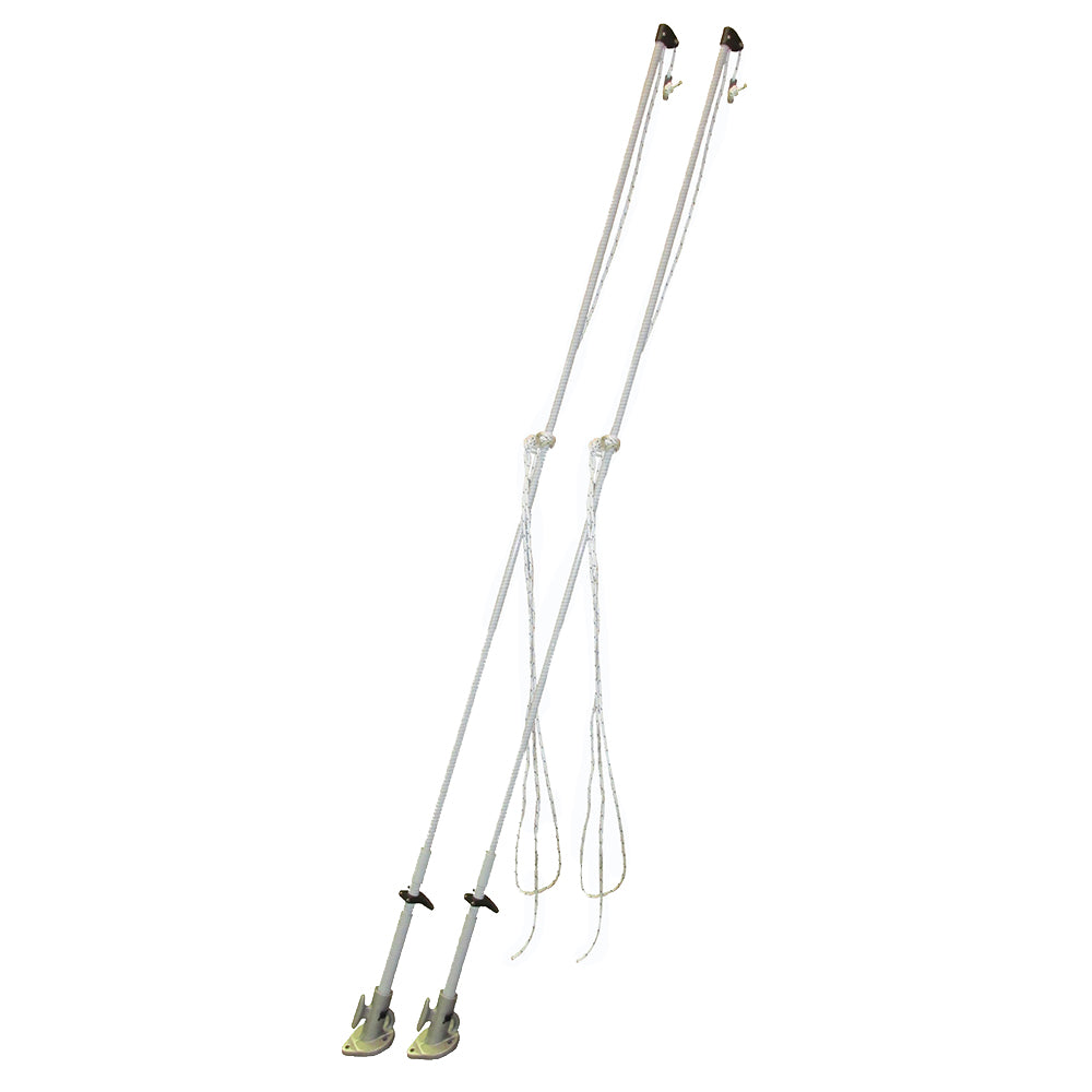 Dock Edge - Premium Mooring Whips - 2PC