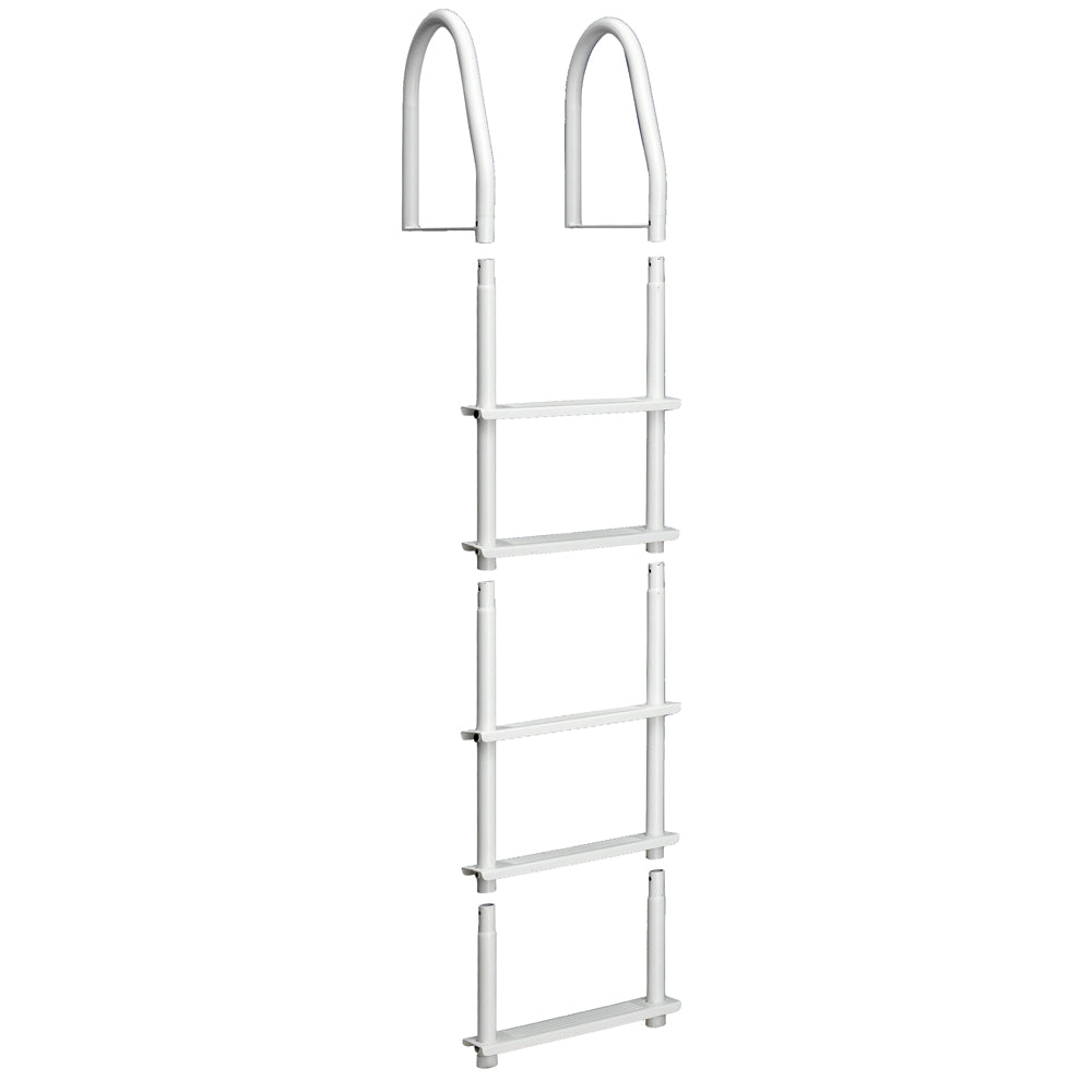 Dock Edge - Ladder Bright White Galvalume