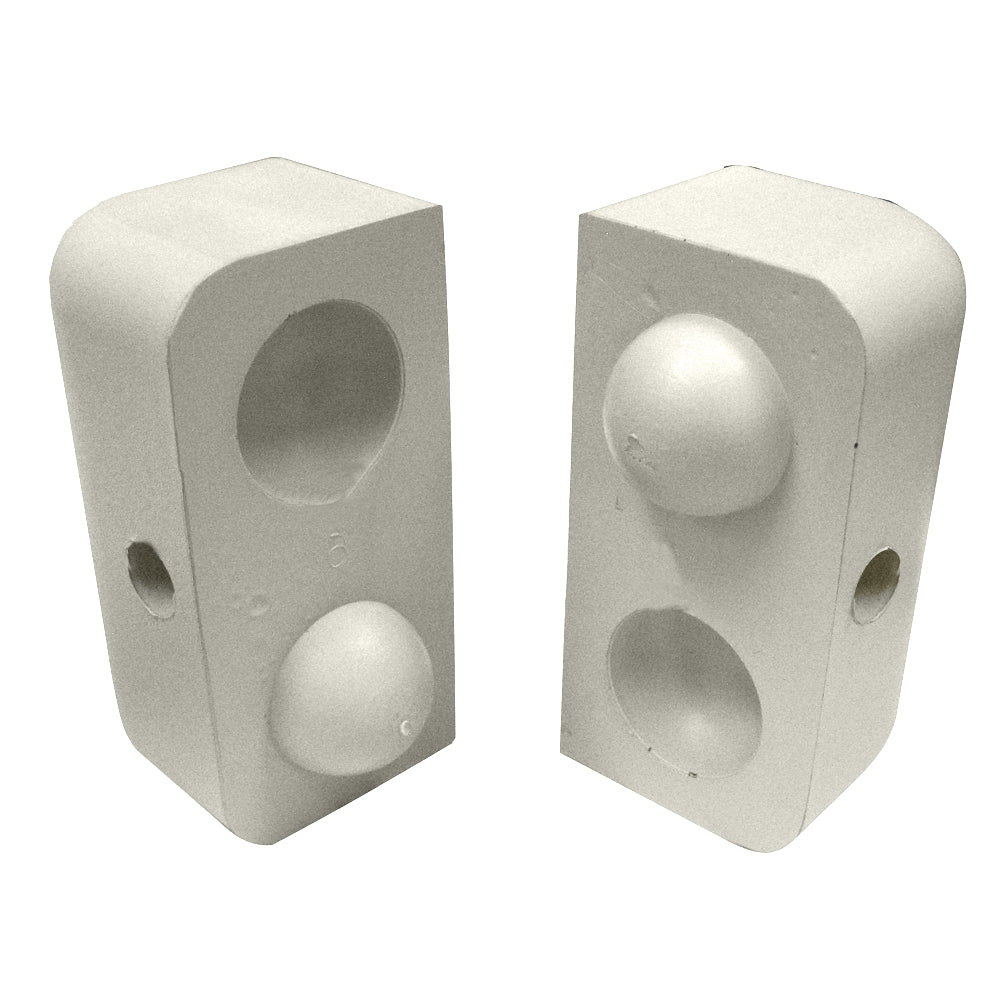 Dock Edge - Dockap Premium Foam Profile Large - 2" Cap, Putty