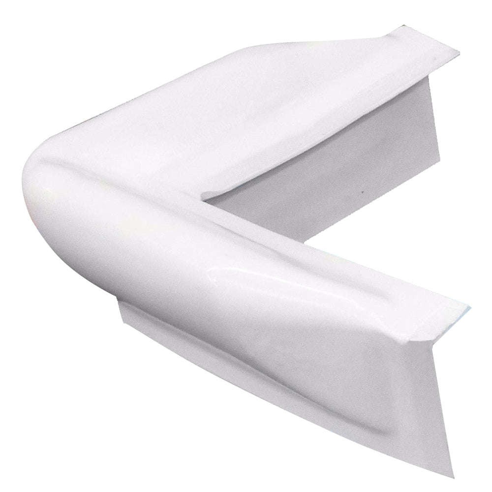 Dock Edge - Dock Bumper Corner Dockguard - White