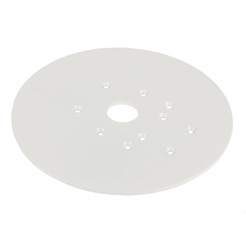 Edson Marine - Vision Series Universal Mounting Plate - 15" Diameter, No Holes