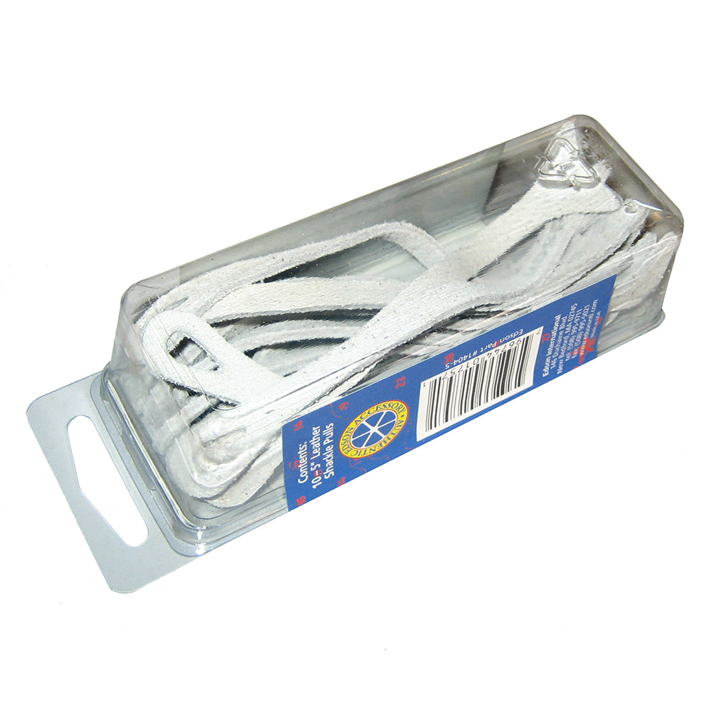 Edson Marine - Leather Shackle Pulls