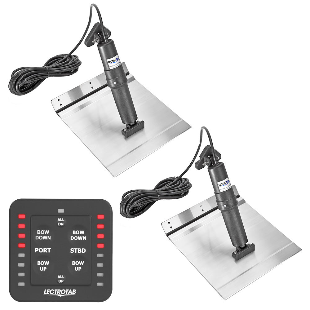 Lectrotab - XKA Aluminum Alloy Trim Tab Kit - One-Touch Control