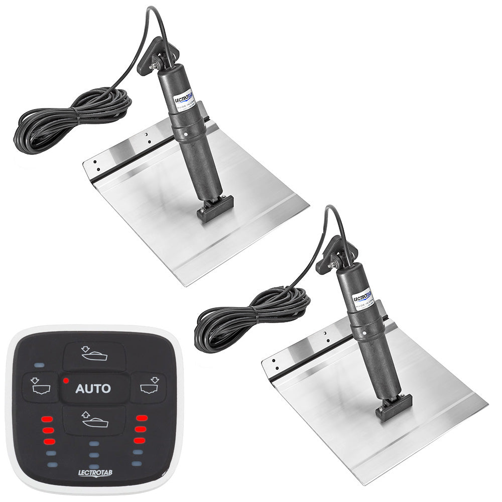 Lectrotab - XKA Alloy Trim Tab Kit - Aluminium, Automatic Leveling Control